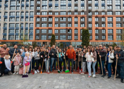 На территории клубного квартала «Архитектор» прошел весенний субботник