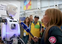  Робот Теспиан не смог ответить на вопрос: «Когда снимут губернатора Краснодарского края?» 