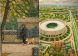 Парки, стадион и памятник собачкам: мэрия показала «вязаные» виды Краснодара