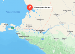 В Приморско-Ахтарске обломки БПЛА упали на жилые дома