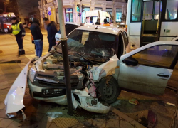 Стали известны подробности ДТП с автобусом и трамваем: была еще «легковушка»