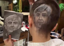 Подросток из Краснодара выбрил на голове лицо Сергея Галицкого