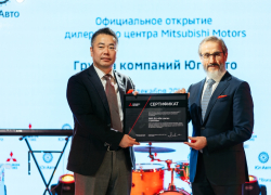 В Краснодаре торжественно открыли автосалон Mitsubishi Motors в новом формате