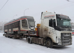 В Краснодар приехал пятый трамвай