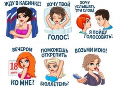 Эротичными картинками позвали на выборы избранных жителей Краснодарского края