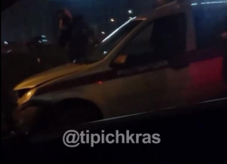 В Краснодаре росгвардейцы попали в ДТП