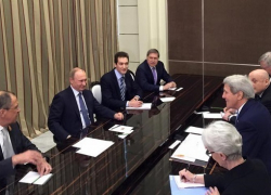 Путин угостил Керри кубанским вином