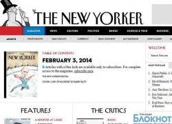 Сочи-2014: «The New Yorker» выйдет с карикатурой Путина на обложке