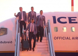  Сборная Исландии прилетела в Геленджик 