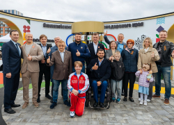 В Краснодаре открылась первая в регионе Аллея олимпийских чемпионов Кубани 