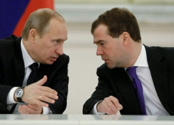 Медведев в Сочи представил Путину предложения по структуре правительства