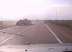  Появилось видео жуткой аварии в Белореченском районе, унесшей жизни 9 человек 