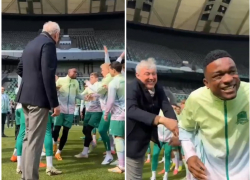 «Быки» и Сергей Галицкий устроили легендарный коридор Джону Кордобе