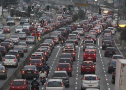 Привычные пробки Краснодара образовались в непривычном месте