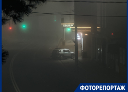 Краснодар превратился в Сайлент Хилл из-за густого тумана 