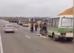 Два человека погибли в ДТП с вахтовым автобусом на Кубани