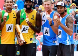  Кубанские спортсмены взяли бронзу чемпионата мира по пляжному волейболу 