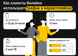 Накануне «Черной пятницы»: Билайн оценил активность пользователей на маркетплейсах