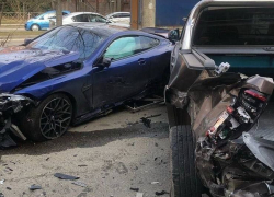 Водитель BMW без прав устроил массовую аварию в Краснодаре