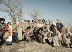 На войне как на войне: на Кубани прошла реконструкция Ледяного похода