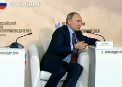 Владимира Путина «выгнали» с заседания форума в Краснодарском крае