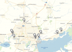 Создана интерактивная карта планируемых спортцентров в Краснодаре