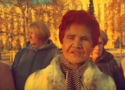 Бабушки из «Отряда Путина» поздравили краснодарцев и президента с Новым годом