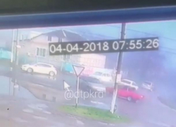 Женщина подставилась под удар мужчине без водительского удостоверения на Кубани  