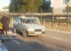 В Новороссийске водитель на ВАЗ протаранил стену