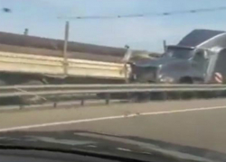 Под Краснодаром произошло страшное ДТП с участием трех грузовиков