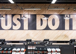 В Краснодаре Nike работает после заявления об уходе из России