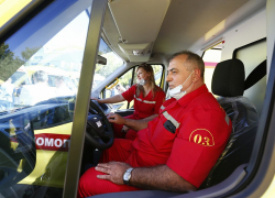 Краснодар получил восемь новых машин скорой помощи