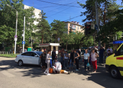 Водитель Nissan Almera сбил пенсионерку на пешеходном переходе в Краснодаре