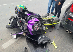 В Геленджике мотоблогер-миллионник попал в аварию 