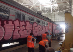 В Белореченске электропоезд не вышел на линию из-за вандалов