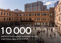 В Краснодаре к новому учебному году открылась школа на 1 550 мест в жилом комплексе «Рекорд»