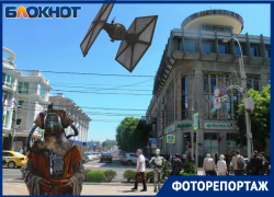 75 лет создателю Star Wars: Краснодар на время стал космопортом