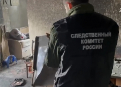 СК опубликовал кадры с места пожара в Краснодарском крае, где погибли двое детей