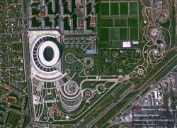 Парк Галицкого в Краснодаре сфотографировали из космоса