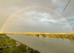 «Это к добру»: радуга украсила Краснодар после дождя