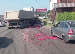 Восточный обход Краснодара парализовала 6-километровая пробка 