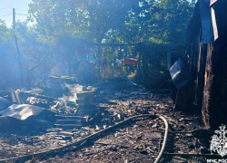 Двое жителей Кубани заживо сгорели в собственном доме