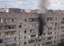 Пожар в Краснодаре: огонь стал угрозой для взрыва