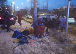 В Краснодаре на тротуаре насмерть сбили пешехода, водитель сбежал 