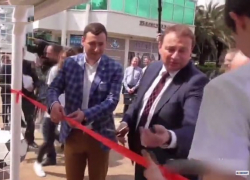 Мэр Сочи Анатолий Пахомов попробовал в автобусе и ему понравилось