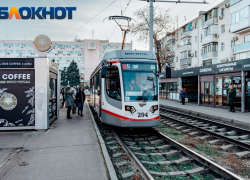Трамваи встали в Краснодаре из-за обрыва проводов