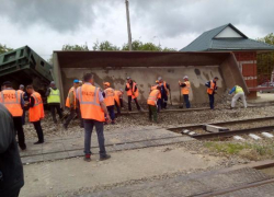 Восстановлено движение по путям, с которых сошли вагоны с щебнем