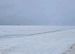 Из-за морозов в Краснодарском крае застыло Азовское море