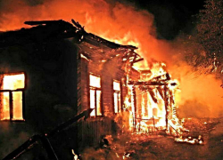 В частном доме в Кропоткине ночью сгорели две женщины