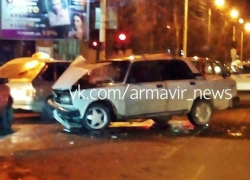 В Армавире из-за пьяного водителя столкнулись пять автомобилей
